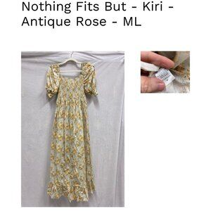 Nothing Fits But - Kiri Dress - Antique Rose - Size M/L
